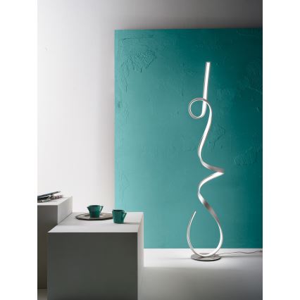Ondaluce - LED-dimmbar Stehleuchte LUMEN LED/30W/230V silber