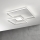 Ondaluce - LED-dimmbare Deckenleuchte DOWEL LED/46W/230V 55x55 cm silber