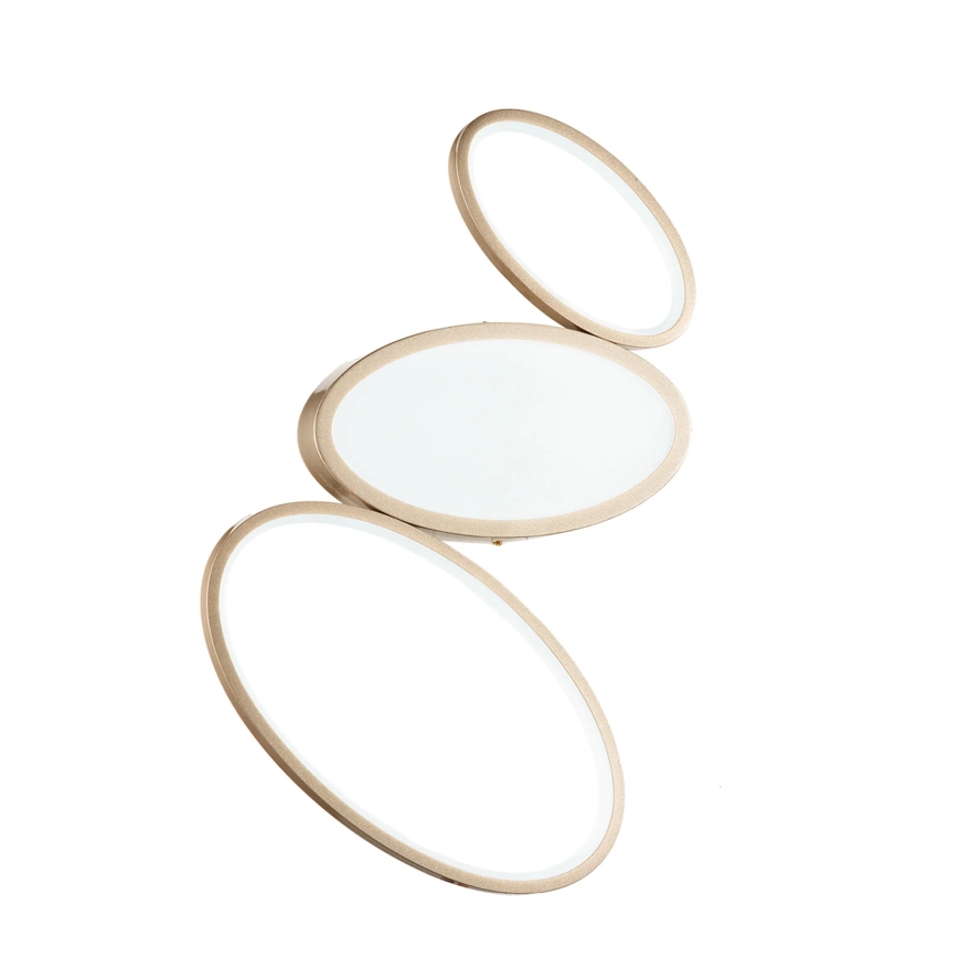 Ondaluce - LED dimmbare Deckenleuchte RICE LED/25W/230V 38x63 cm goldfarben