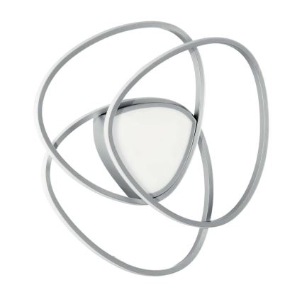 Ondaluce - LED-dimmbare Deckenleuchte ROSE LED/60W/230V silber