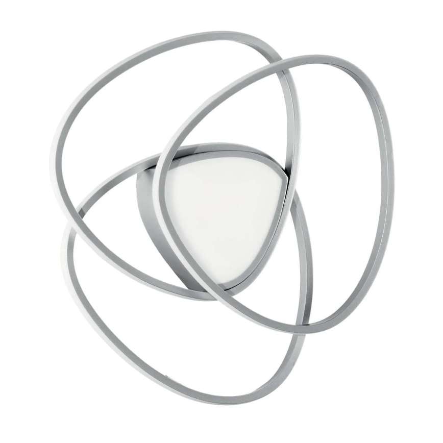 Ondaluce - LED-dimmbare Deckenleuchte ROSE LED/60W/230V silber