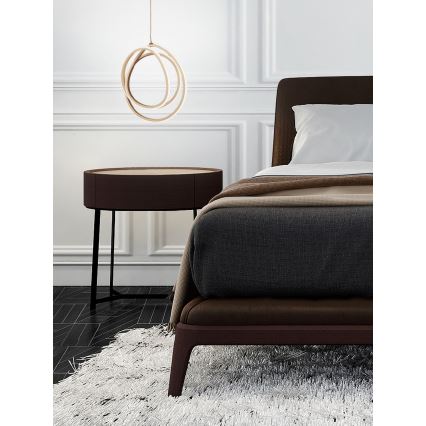 Ondaluce - LED dimmbare Pendelleuchte an Kabel GOLDEN LED/28W/230V Gold