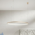 Ondaluce - LED-dimmbare Pendelleuchte an Kabel SOEL LED/47W/230V Ø 100 cm goldfarben