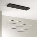 Ondaluce - LED-dimmbare Seilpendelleuchte GENIUS LED/72W/230V schwarz