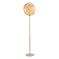 Ondaluce - LED-dimmbare Stehleuchte JOKEY LED/15W/230V 170 cm gold/rauchbeige