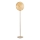 Ondaluce - LED-dimmbare Stehleuchte JOKEY LED/15W/230V gold/rauchbeige