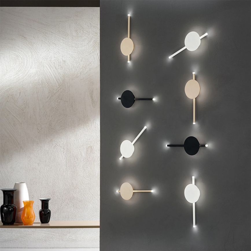 Ondaluce - LED-dimmbare Wandleuchte JAMES LED/16W/230V goldfarben