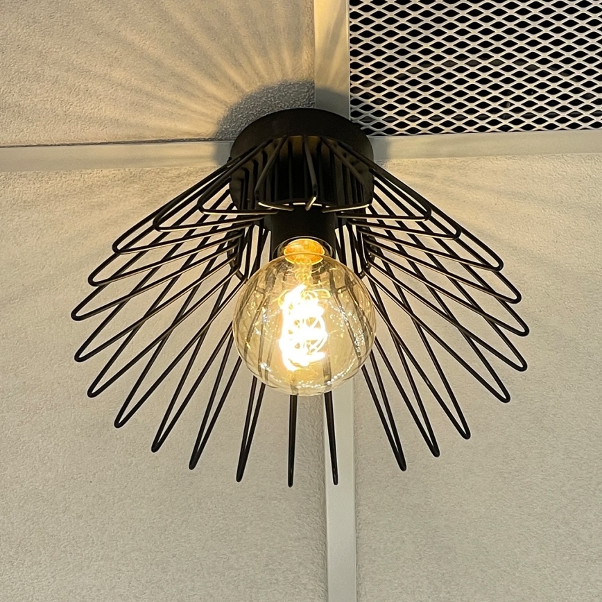 ONLI - Deckenleuchte DUCCIO 1xE27/22W/230V d 30 cm schwarz