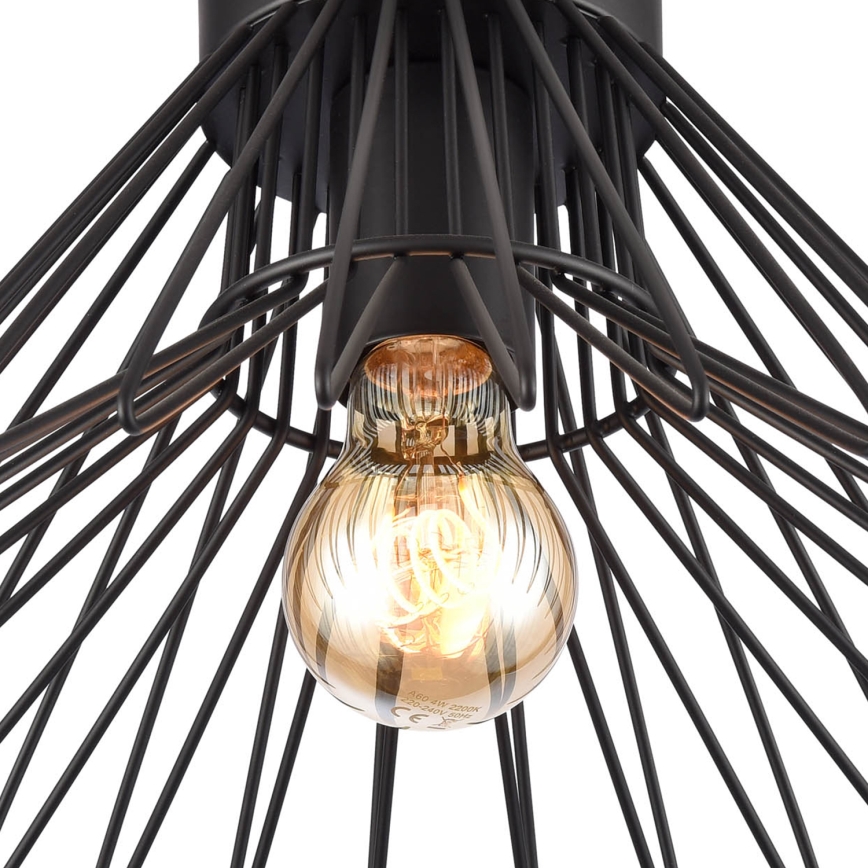 ONLI - Deckenleuchte DUCCIO 1xE27/22W/230V d 30 cm schwarz