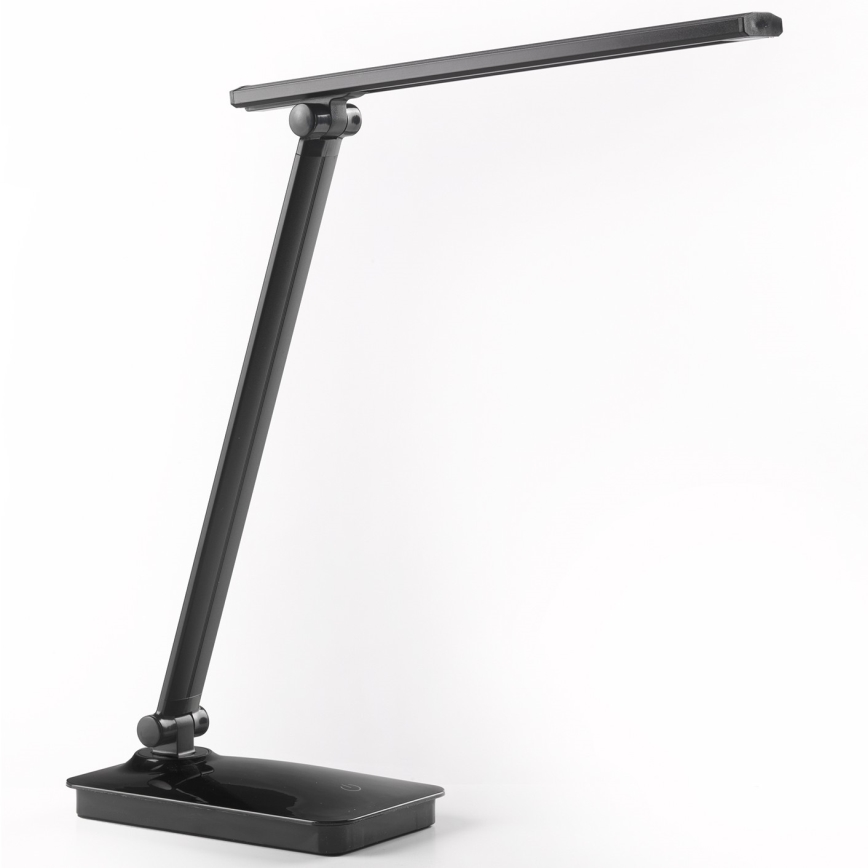 ONLI - Dimmbare LED-Tischleuchte mit USB-Anschluss DESKI LED/7W/230V 4000K schwarz