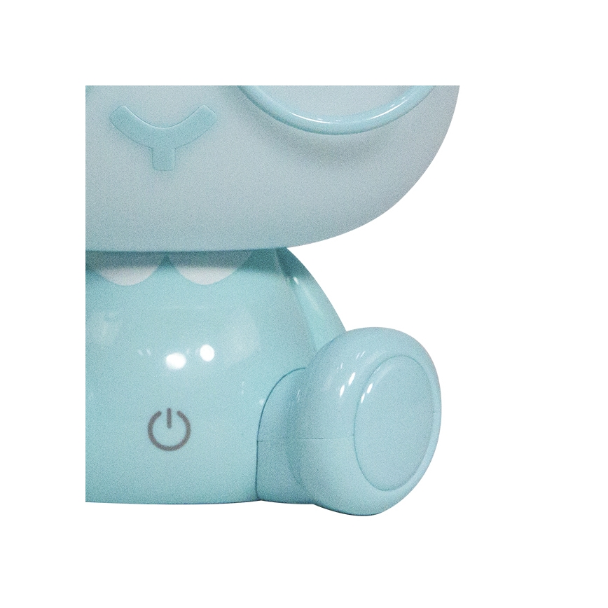 ONLI - LED Dimmbares Kinder-Nachtlicht PUPPIES LED/3W/230V 22 cm Häschen/blau