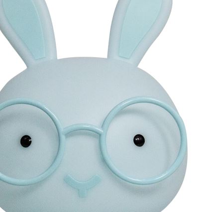 ONLI - LED Dimmbares Kinder-Nachtlicht PUPPIES LED/3W/230V 22 cm Häschen/blau