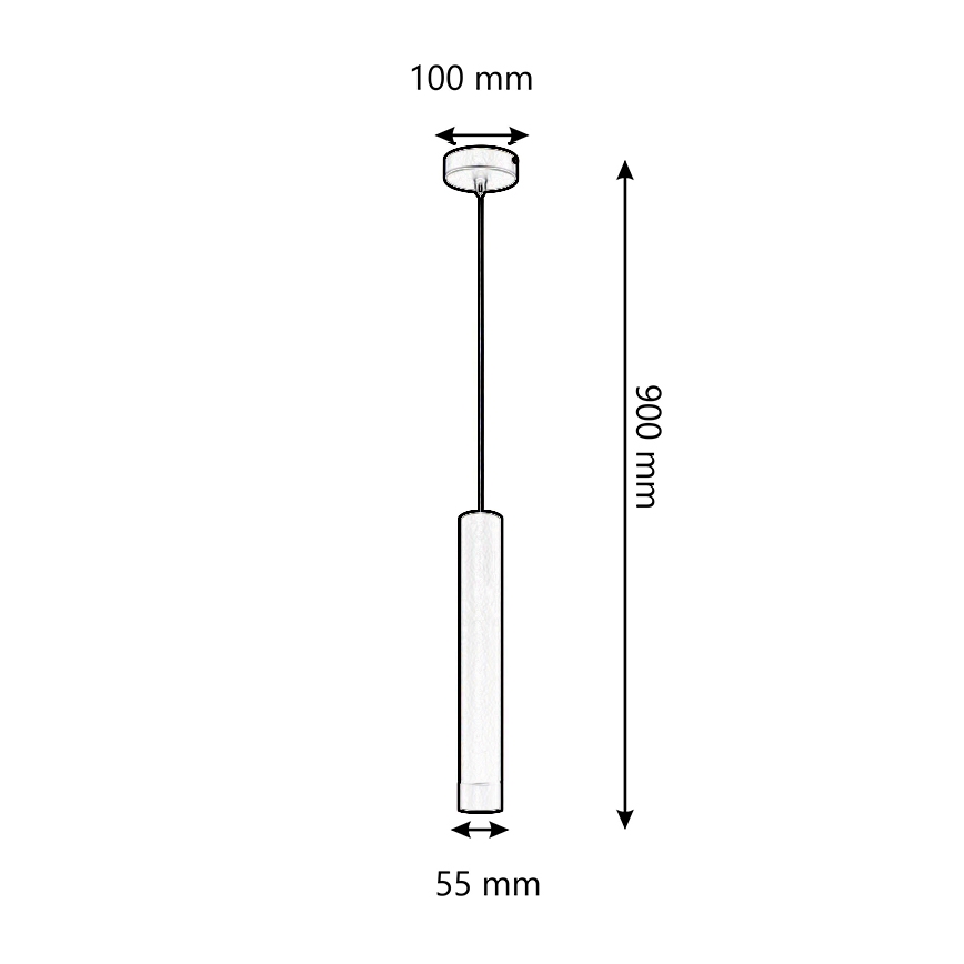ONLI - Hängeleuchte DORA 1xE27/15W/230V schwarz