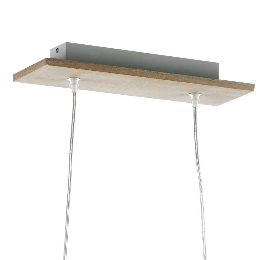 ONLI - Hängeleuchte FLORA 2xE27/22W/230V grün/golden