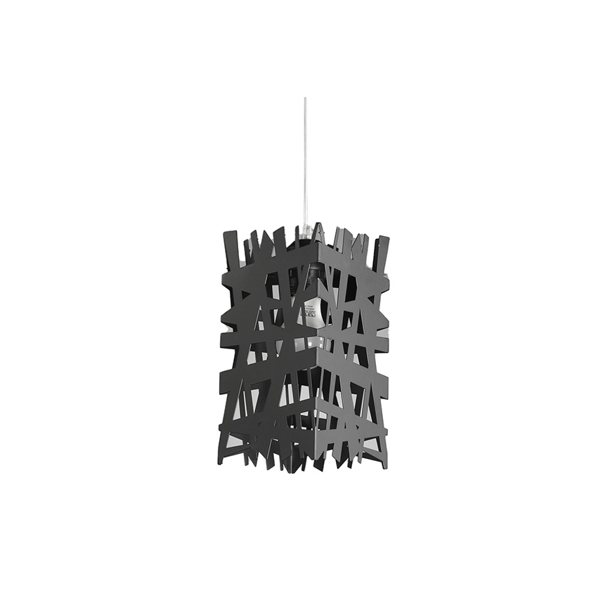 ONLI - Hängeleuchte FORESTA 1xE27/15W/230V schwarz