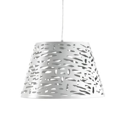ONLI - Hängeleuchte RICKY 1xE27/15W/230V d 40 cm weiß