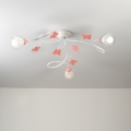 ONLI - Kinder-Aufbauleuchte BUTTERFLY 3xE14/6W/230V