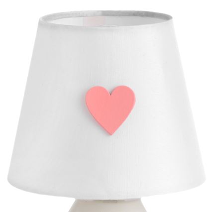 ONLI - Kinderlampe TITTA 1xE14/6W/230V 20 cm weiß