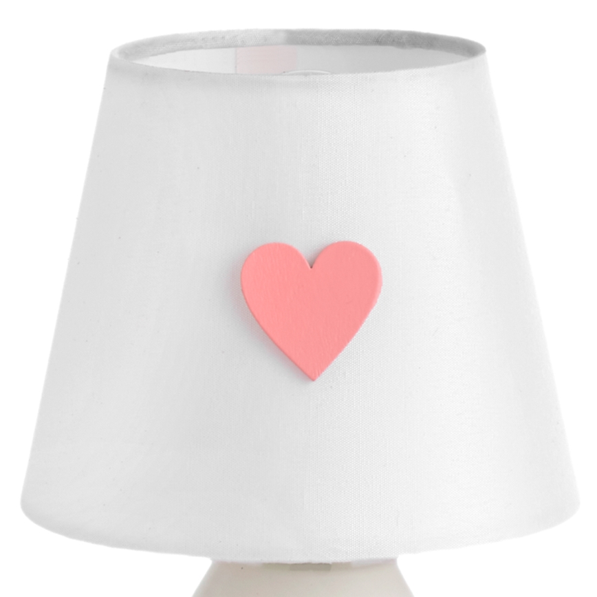 ONLI - Kinderlampe TITTA 1xE14/6W/230V 20 cm weiß