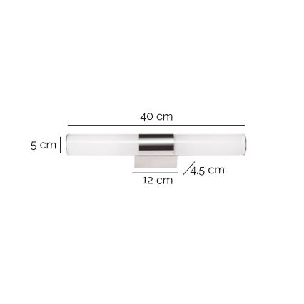 ONLI - LED-Bilderleuchte OBUT LED/8W/230V 4000K matt Chrom