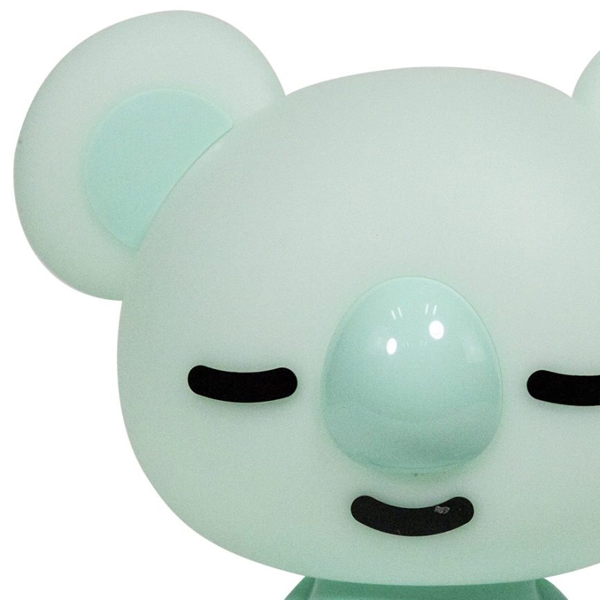 ONLI - Dimmbares LED-Kinder-Nachtlicht PUPPIES LED/3W/230V 20 cm Koala/Grün