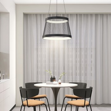 ONLI - LED-Hängeleuchte MATE LED/40W/230V 4000K schwarz