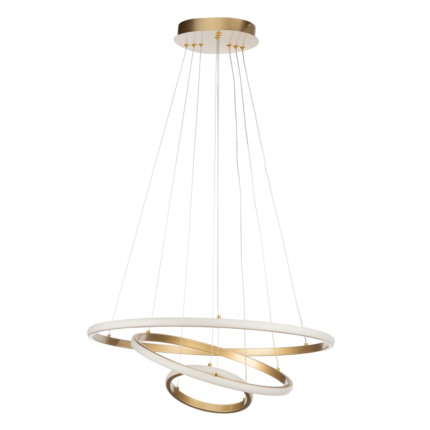 ONLI - LED-Pendelleuchte NOELIA mit Kabelaufhängung LED/40W/230V, goldfarben