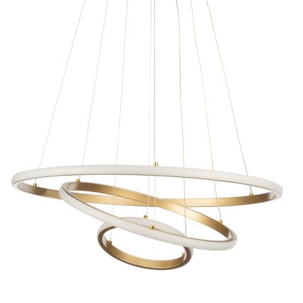 ONLI - LED-Pendelleuchte NOELIA mit Kabelaufhängung LED/40W/230V, goldfarben