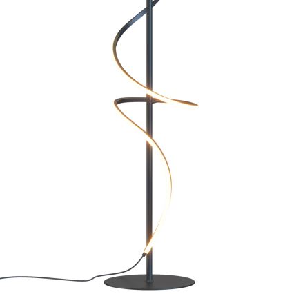 ONLI - LED-Stehleuchte TWIST LED/24W/230V 4000K schwarz