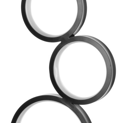 ONLI - LED-Tischlampe RINGS LED/17W/230V 4000K 37 cm schwarz