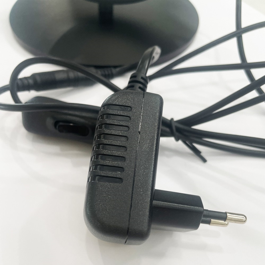 ONLI - LED-Tischlampe RINGS LED/17W/230V 4000K 37 cm schwarz