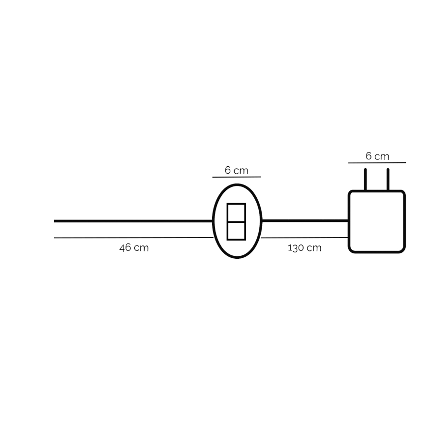 ONLI - LED-Tischlampe RINGS LED/17W/230V 4000K 37 cm schwarz