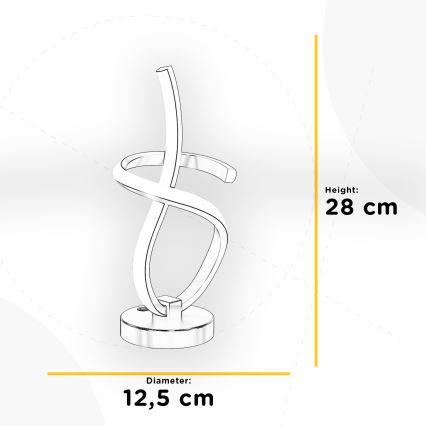 ONLI - LED-Tischleuchte KIRA LED/10W/230V 4000K 28 cm golden