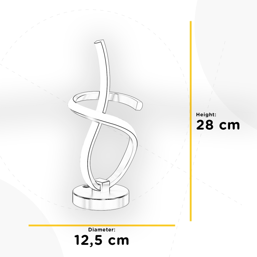 ONLI - LED-Tischleuchte KIRA LED/10W/230V 4000K 28 cm golden