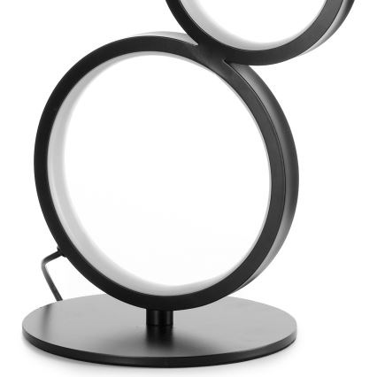 ONLI - LED Tischleuchte RINGS LED/17W/230V 4000K schwarz