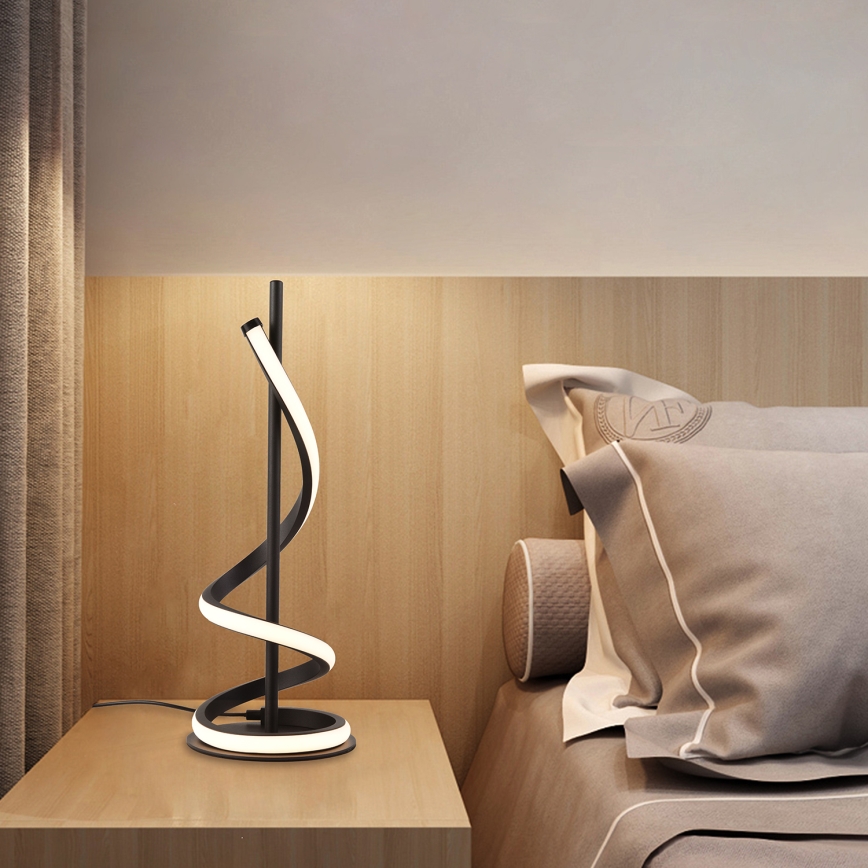 ONLI - LED-Tischleuchte TWIST LED/12W/230V 4000K 40 cm schwarz