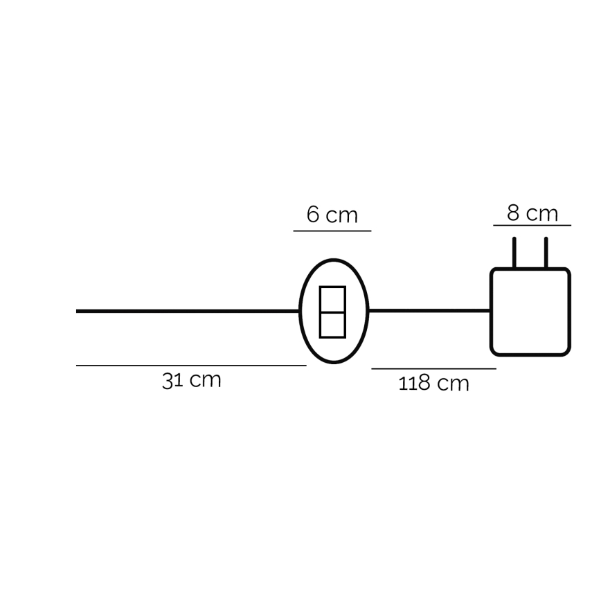 ONLI - LED-Tischleuchte TWIST LED/16W/230V 4000K schwarz
