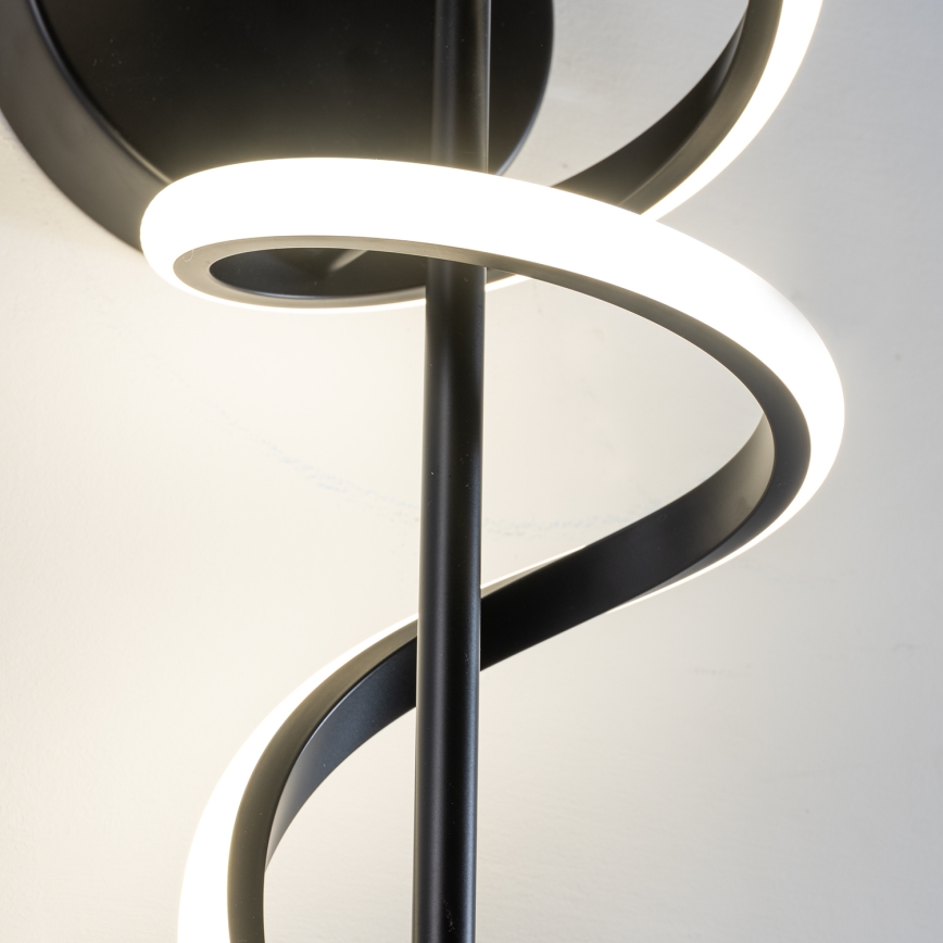 ONLI - LED-Wandleuchte TWIST LED/25W/230V 4000K schwarz