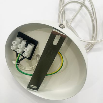 ONLI - Pendelleuchte an Kabel BOLLICINE 1xE27/15W/230V weiß