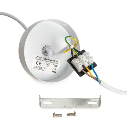 ONLI - Pendelleuchte mit Kabel RINGO 1xE27/15W/230V Raffia