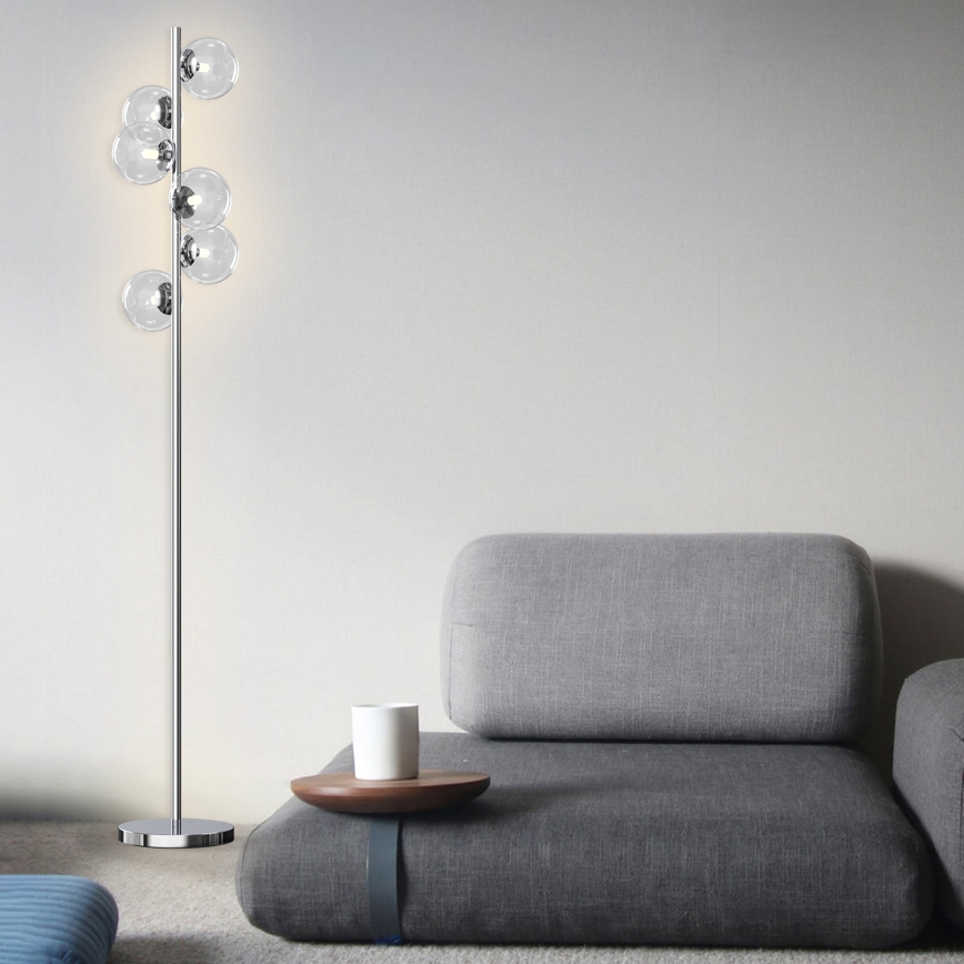 ONLI - Stehleuchte KIMBERLY 6xG9/6W/230V glänzendes Chrom