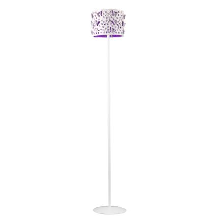 ONLI - Stehleuchte TITILLA 1xE27/22W/230V violett/weiß