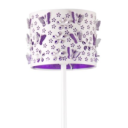 ONLI - Stehleuchte TITILLA 1xE27/22W/230V violett/weiß