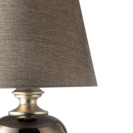 ONLI - Tischlampe AMADEUS 1xE27/15W/230V grau