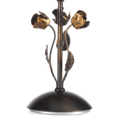 ONLI - Tischlampe CAROLINA 1xE14/6W/230V 40 cm, Bronze