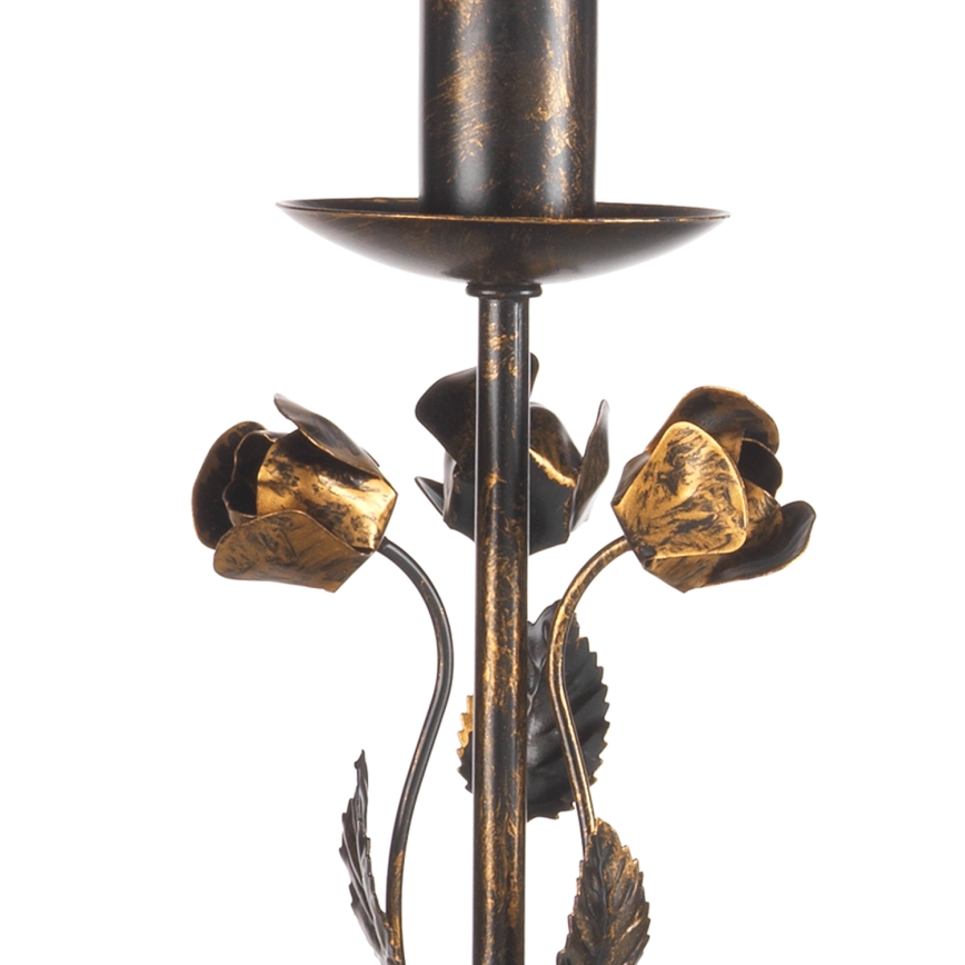 ONLI - Tischlampe CAROLINA 1xE14/6W/230V 40 cm, Bronze