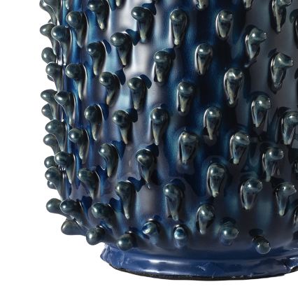 ONLI - Tischlampe CERAMICA 1xE27/15W/230V 57 cm blau/cremefarben