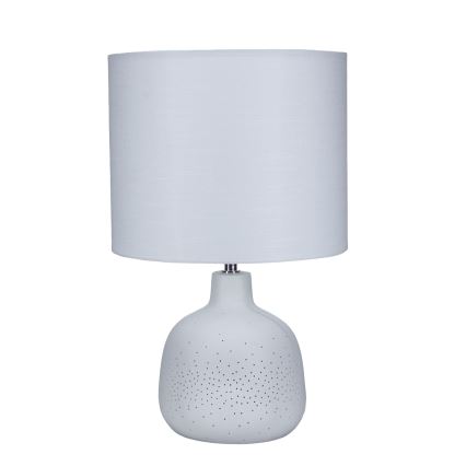 ONLI - Tischlampe ELUMA 2xE27/15W/230V 48 cm weiß