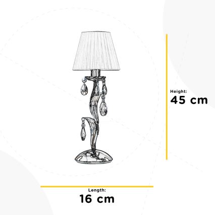 ONLI - Tischlampe JACQUELINE 1xE14/6W/230V