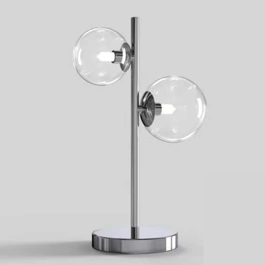 ONLI - Tischlampe KIMBERLY 2xG9/6W/230V 40 cm glänzender Chrom